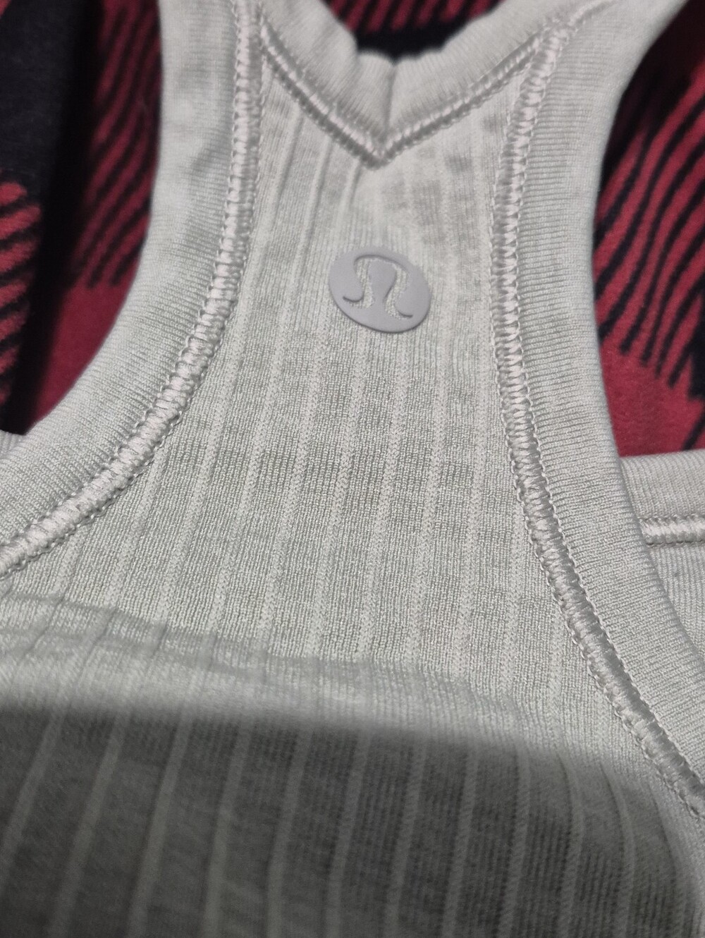 Lululemon Ribbed Racerback Tank Size 12 - Picture 2 of 3